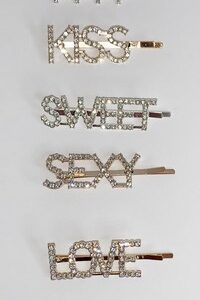 Single Word Hair Pins - currently sold out